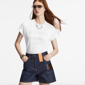 LV 100% cotton graphic T-shirt